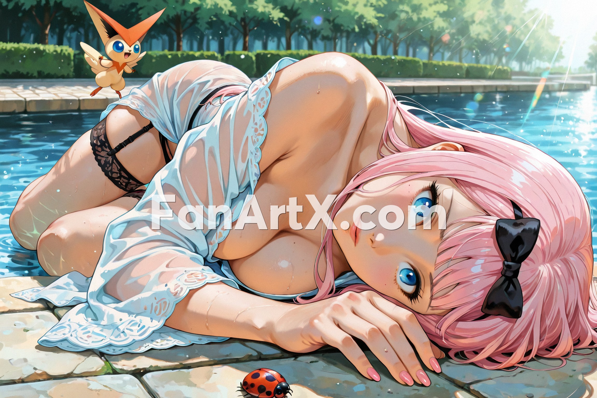 Chika Fujiwara fanart - kaguya sama love is war character 2371320
